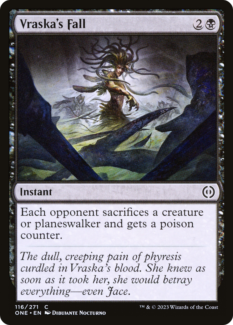 Vraska's Fall - Common Instant card from Phyrexia: All Will Be One