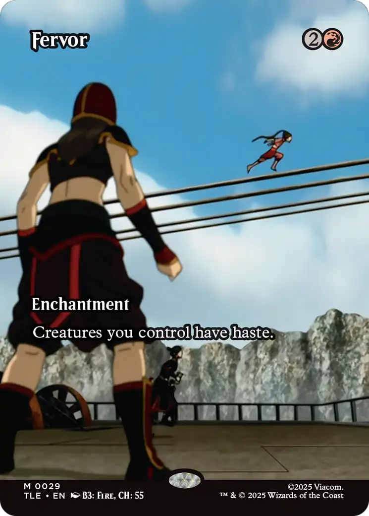 Fervor - Mythic Enchantment card from Avatar: The Last Airbender Eternal