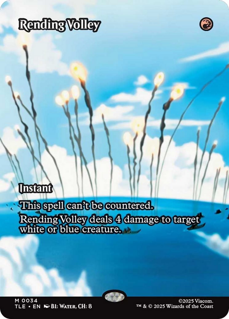 Rending Volley - Mythic Instant card from Avatar: The Last Airbender Eternal