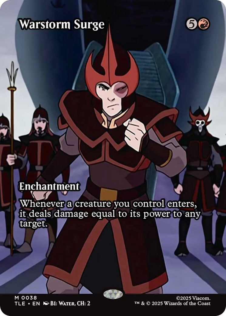 Warstorm Surge - Mythic Enchantment card from Avatar: The Last Airbender Eternal