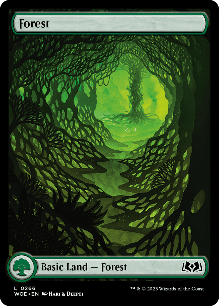 Forest - Common Basic Land — Forest card from Wilds of Eldraine