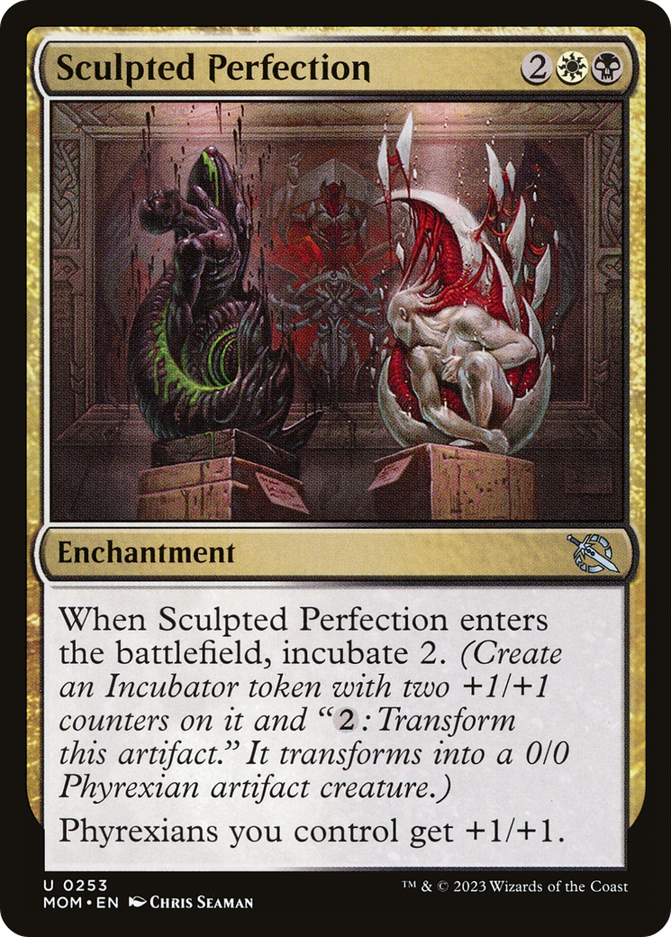 Sculpted Perfection - Uncommon Enchantment card from March of the Machine