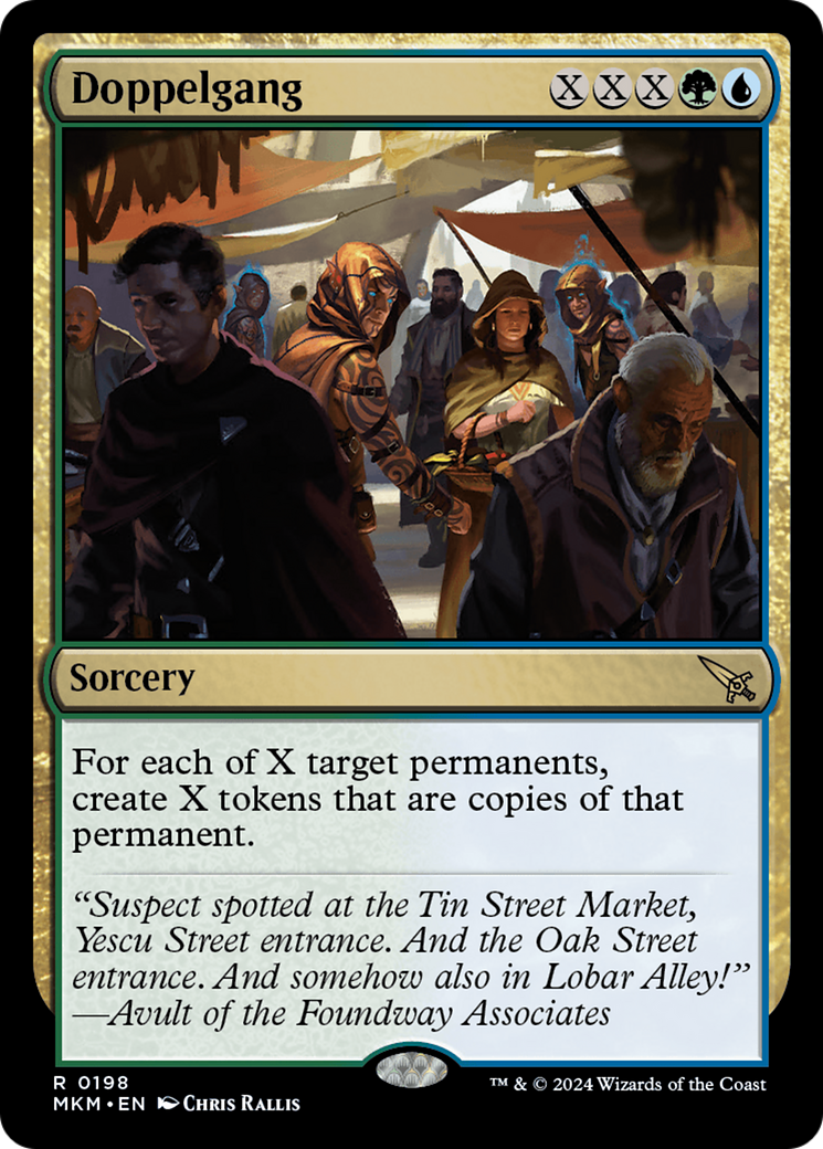 Doppelgang - Rare Sorcery card from Murders at Karlov Manor
