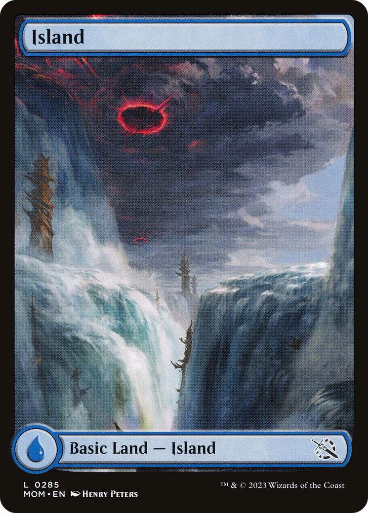 Island - Common Basic Land — Island card from March of the Machine