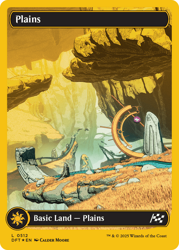 Plains - Common Basic Land — Plains card from Aetherdrift