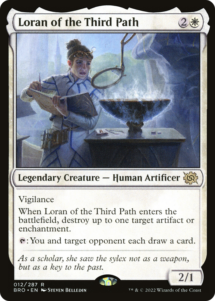 Loran of the Third Path - Rare Legendary Creature — Human Artificer card from The Brothers' War
