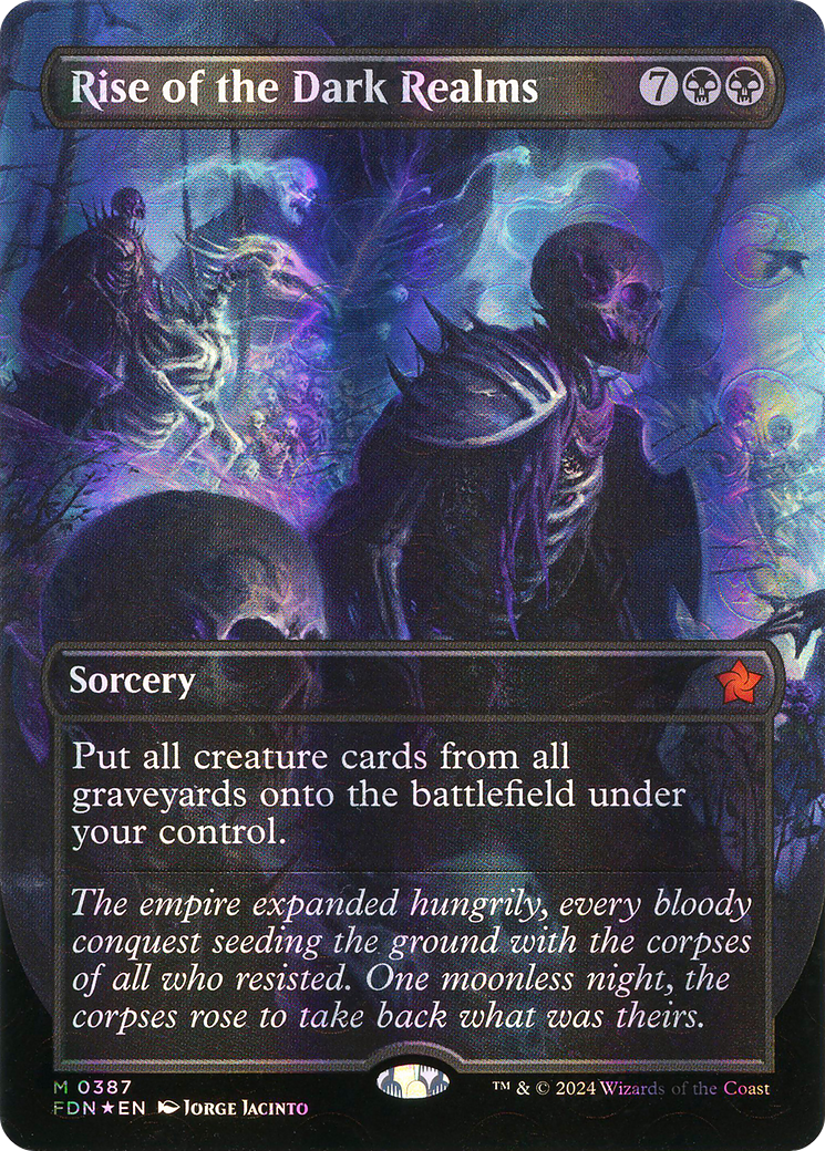 Rise of the Dark Realms - Mythic Sorcery card from Foundations