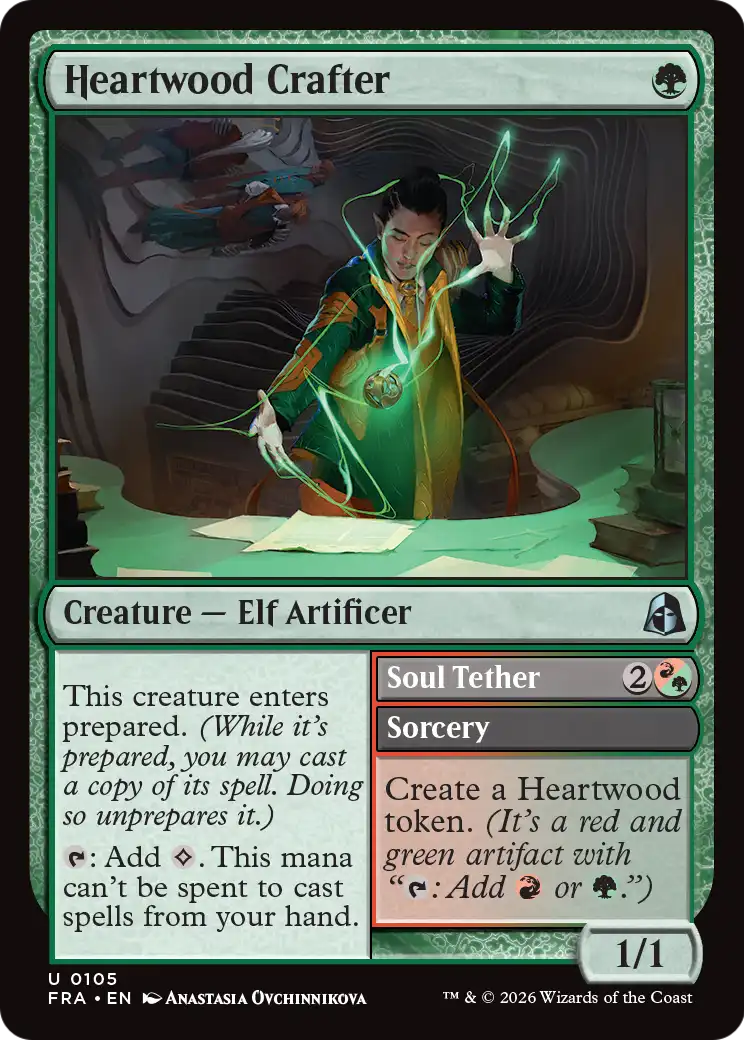 Heartwood Crafter // Soul Tether - Uncommon Sorcery card from Reality Fracture