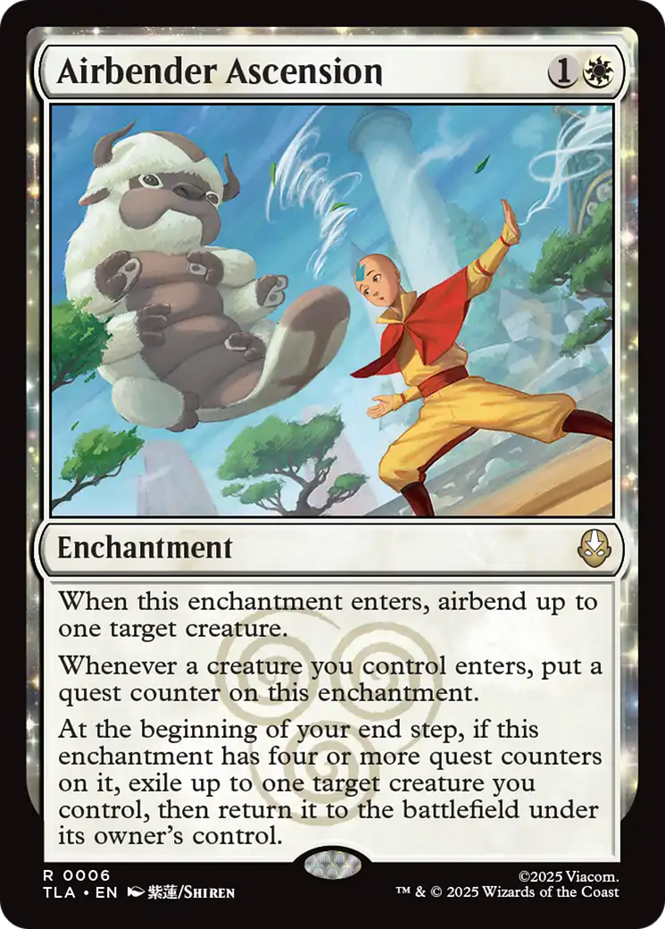 Airbender Ascension - Enchantment used in Bant main decks