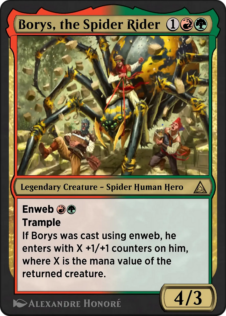 Scarlet Spider, Ben Reilly - Rare Legendary Creature — Spider Human Hero card from Through the Omenpaths