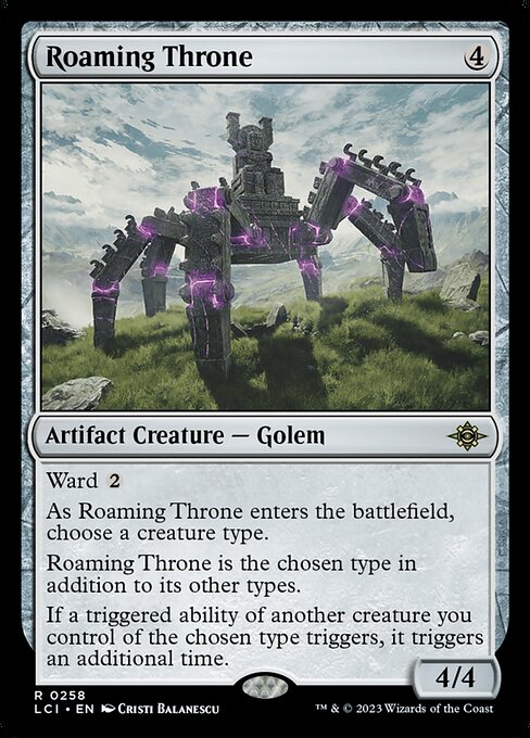 Roaming Throne - Rare card from The Lost Caverns of Ixalan