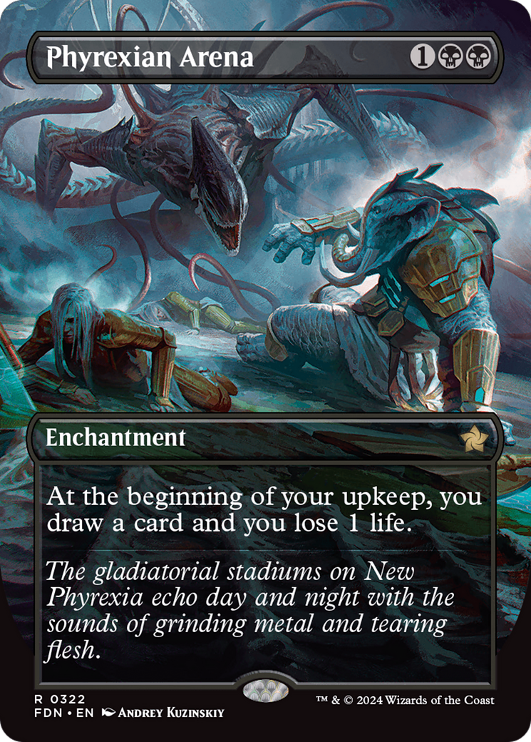 Phyrexian Arena - Rare Enchantment card from Foundations