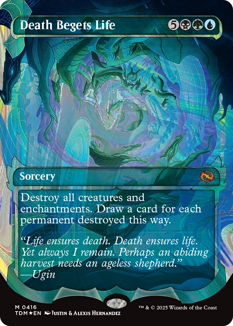 Death Begets Life - Mythic Sorcery card from Tarkir: Dragonstorm