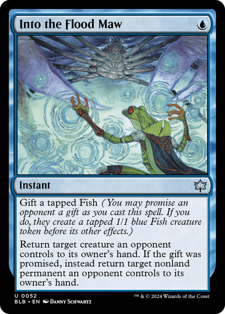 Into the Flood Maw - Instant used in 50.0% of Sultai sideboards