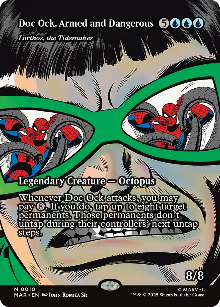 Lorthos, the Tidemaker - Mythic Legendary Creature — Octopus card from Marvel Universe