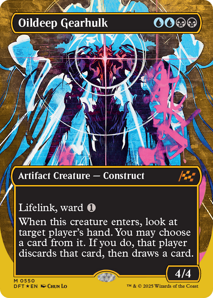 Oildeep Gearhulk - Mythic Artifact Creature — Construct card from Aetherdrift