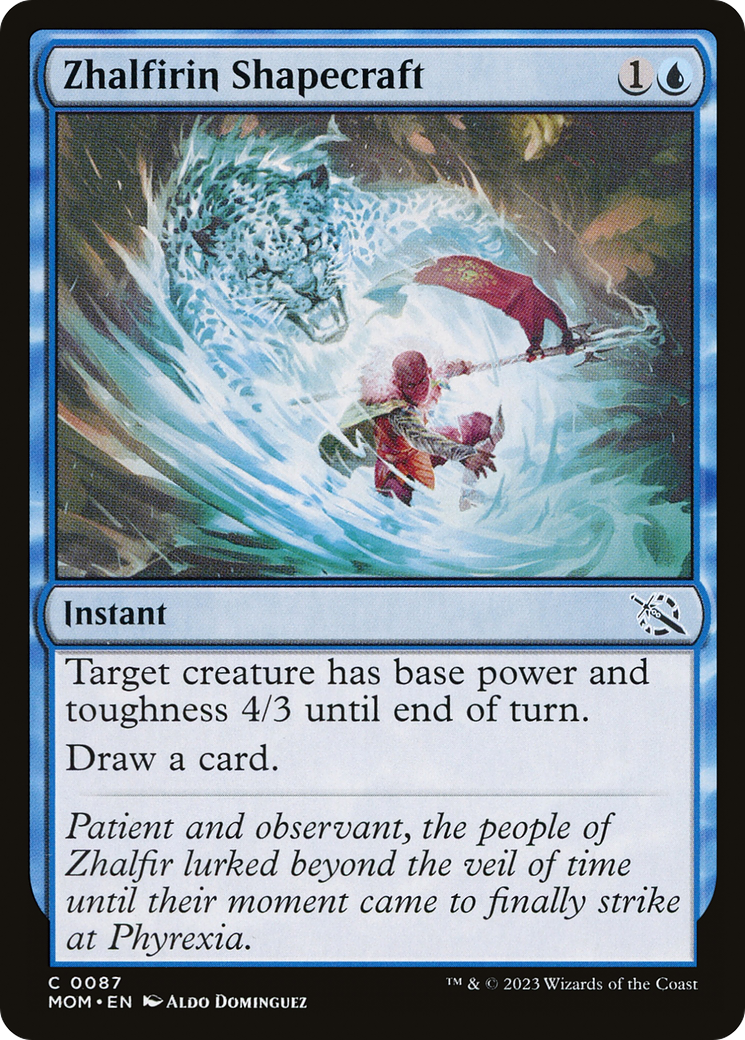 Zhalfirin Shapecraft - Common Instant card from March of the Machine
