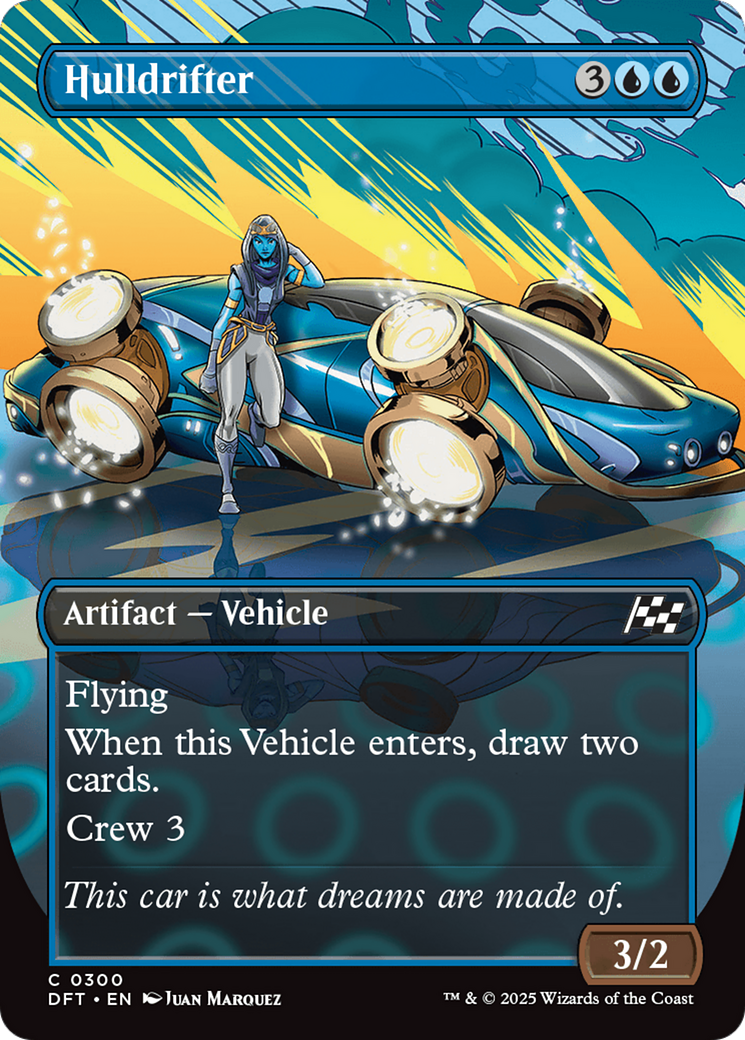Hulldrifter - Common Artifact — Vehicle card from Aetherdrift