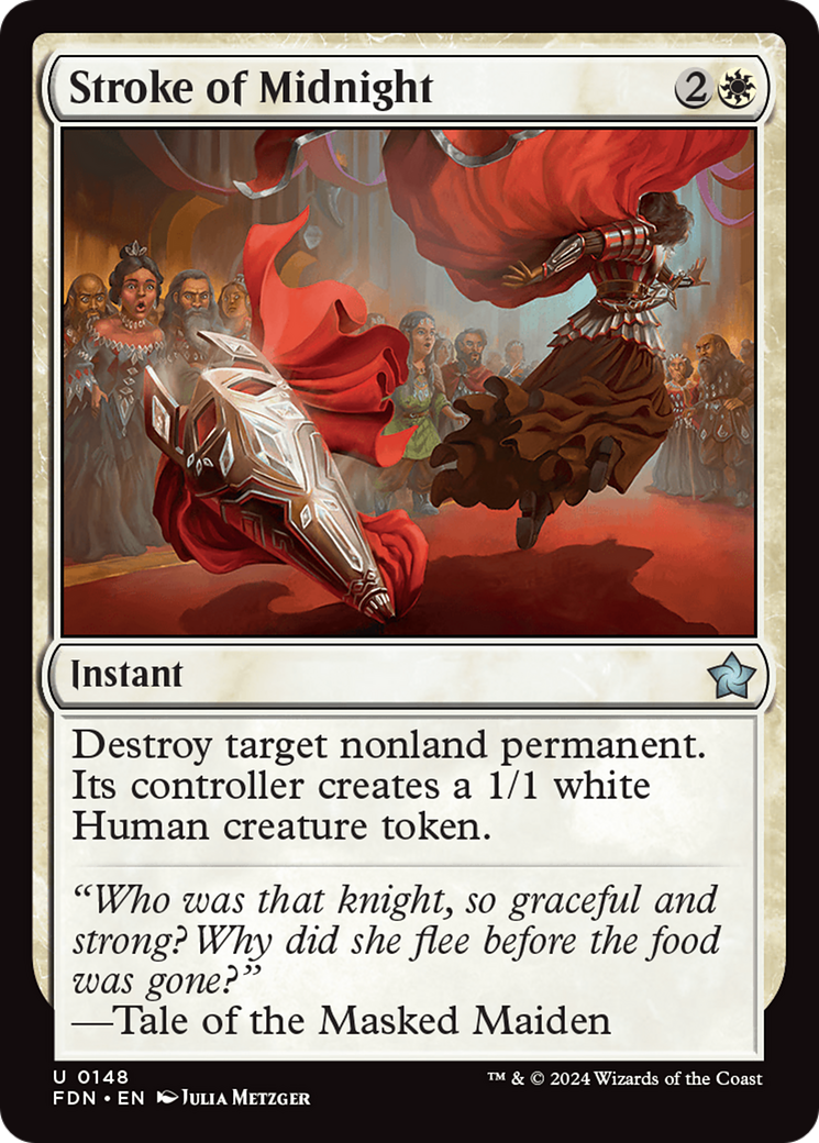 Stroke of Midnight - Uncommon Instant card from Foundations