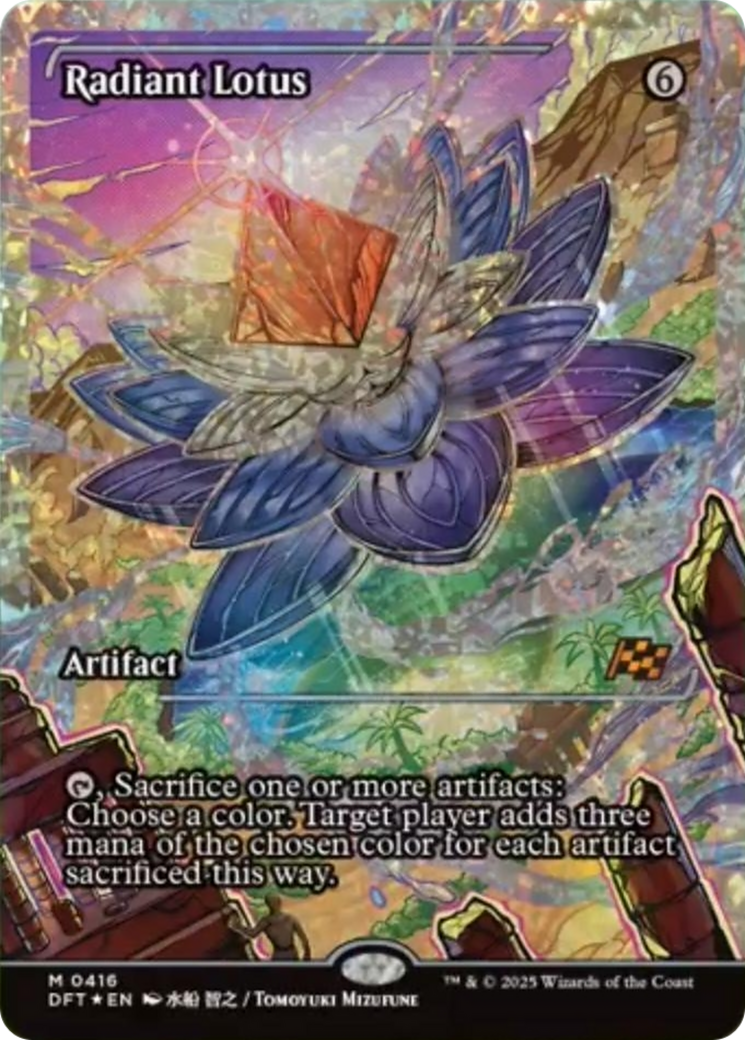 Radiant Lotus - Mythic Artifact card from Aetherdrift