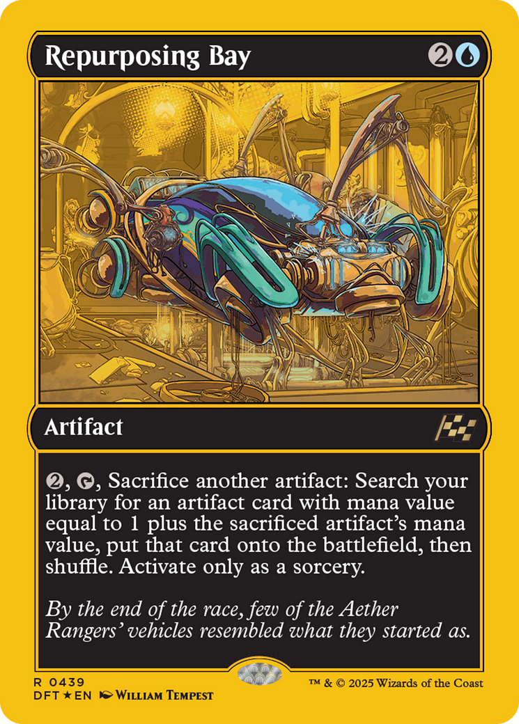 Repurposing Bay - Rare Artifact card from Aetherdrift