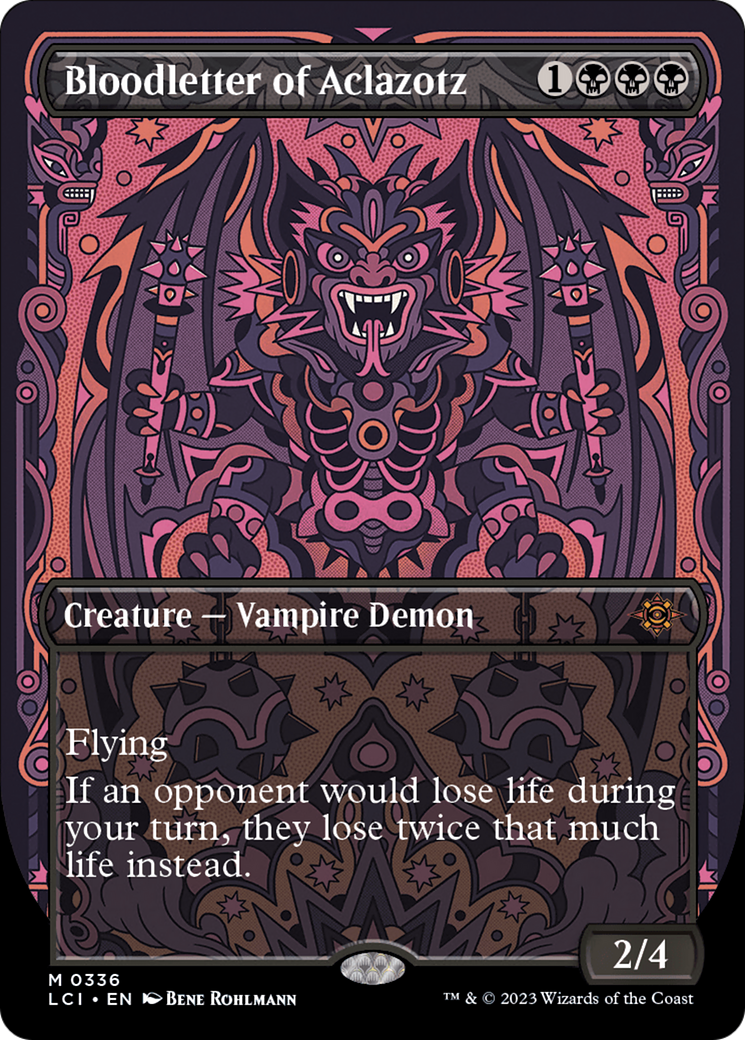Bloodletter of Aclazotz - Mythic Creature — Vampire Demon card from The Lost Caverns of Ixalan