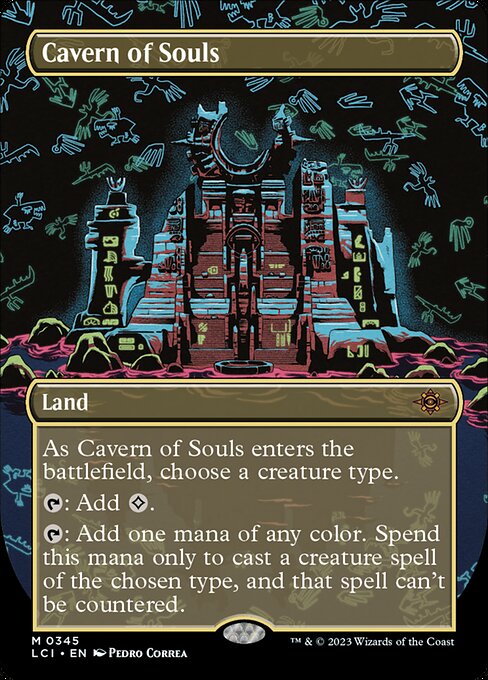 Cavern of Souls - Mythic rare card from The Lost Caverns of Ixalan