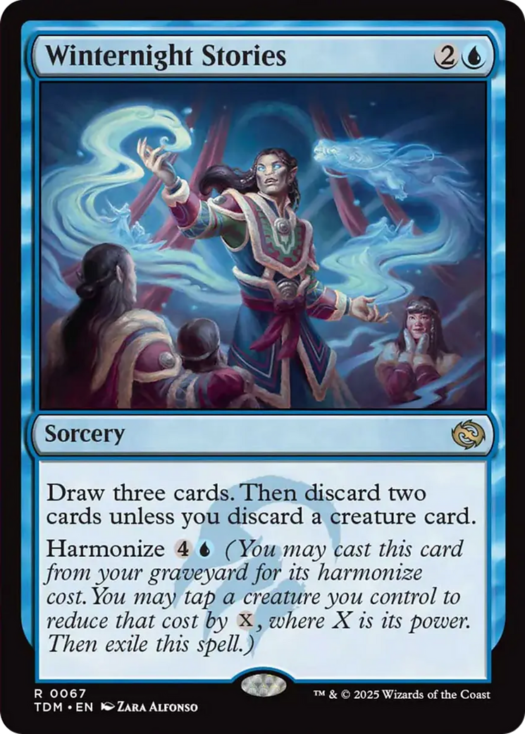 Winternight Stories - Rare Sorcery card from Tarkir: Dragonstorm