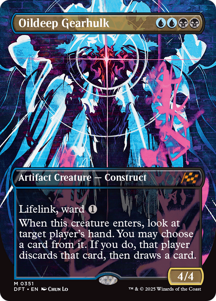 Oildeep Gearhulk - Mythic Artifact Creature — Construct card from Aetherdrift