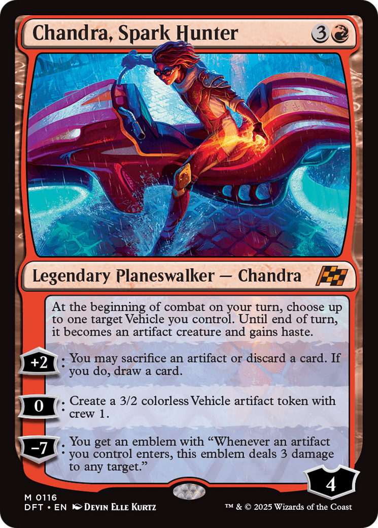 Chandra, Spark Hunter - Legendary Planeswalker — Chandra used in Izzet sideboards