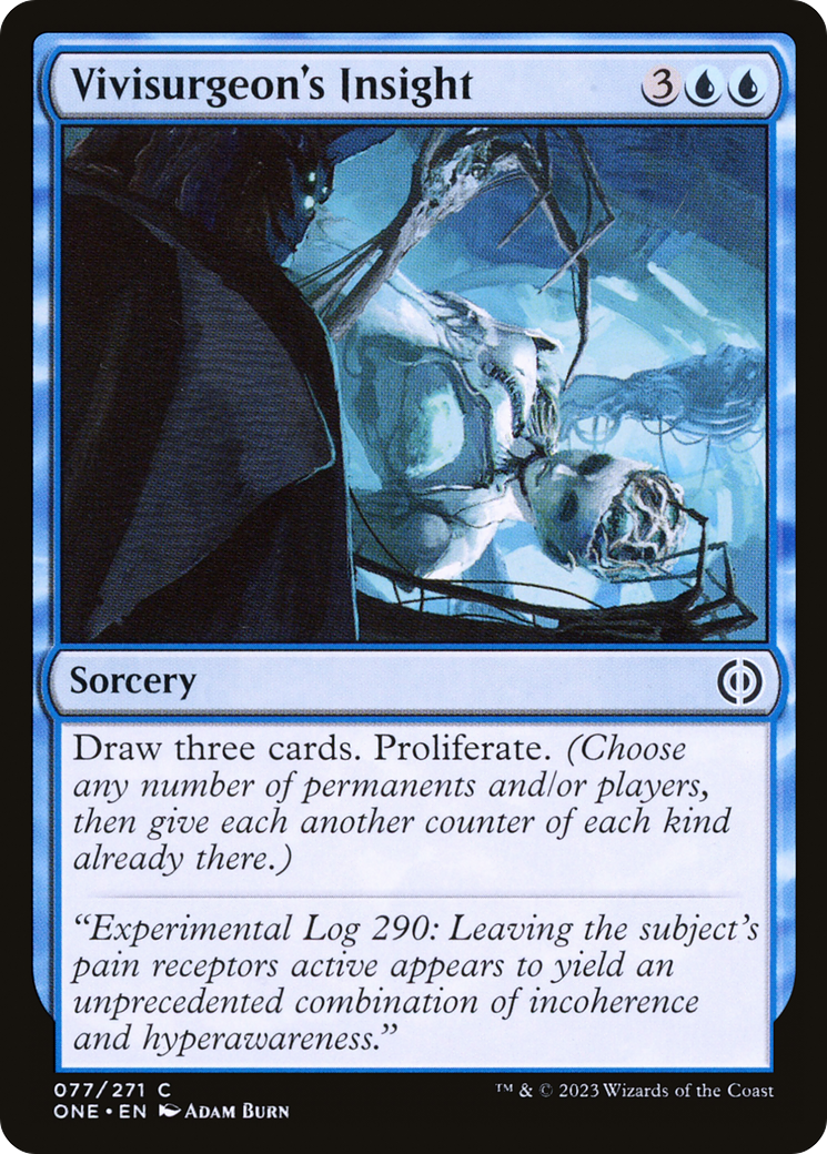 Vivisurgeon's Insight - Common Sorcery card from Phyrexia: All Will Be One