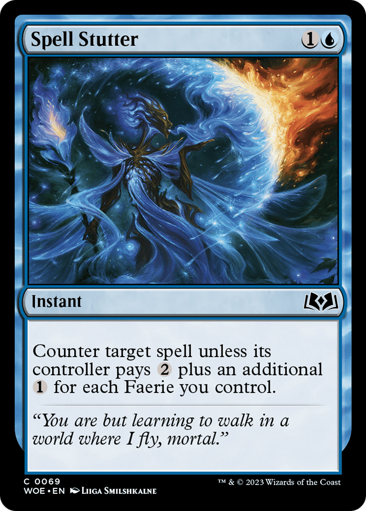 Spell Stutter - Common Instant card from Wilds of Eldraine
