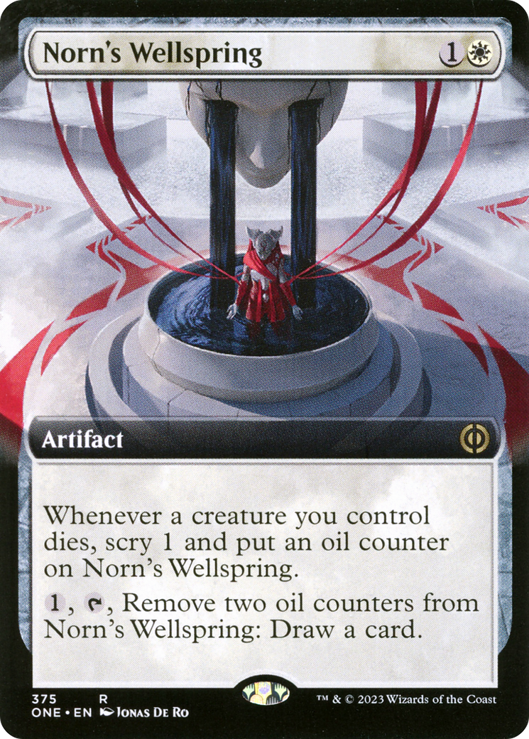 Norn's Wellspring - Rare Artifact card from Phyrexia: All Will Be One
