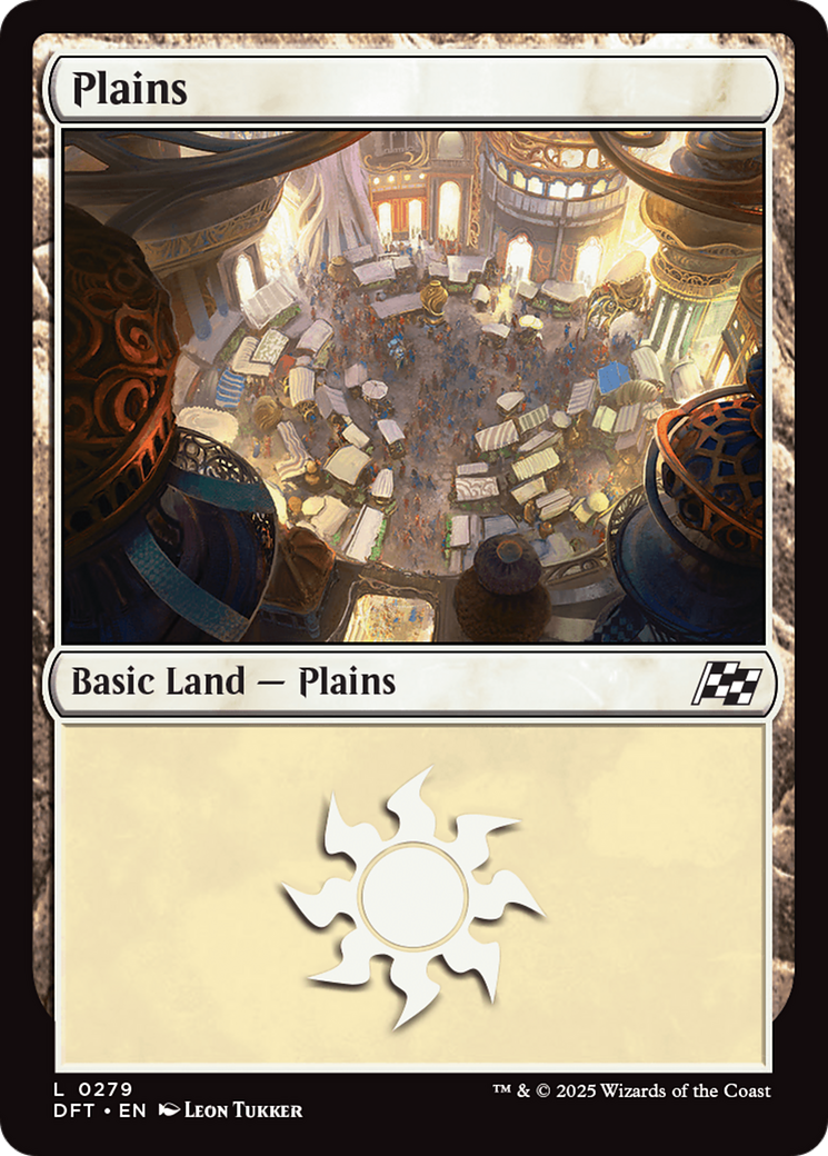 Plains - Common Basic Land — Plains card from Aetherdrift