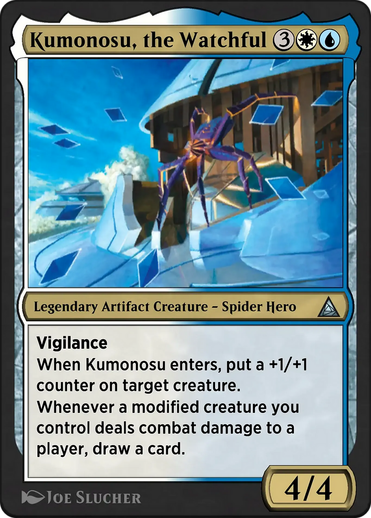 SP//dr, Piloted by Peni - Uncommon Legendary Artifact Creature — Spider Hero card from Through the Omenpaths