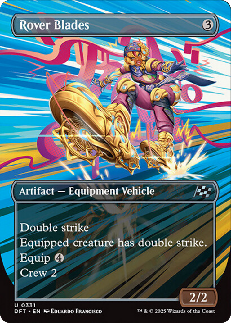 Rover Blades - Uncommon Artifact — Equipment Vehicle card from Aetherdrift