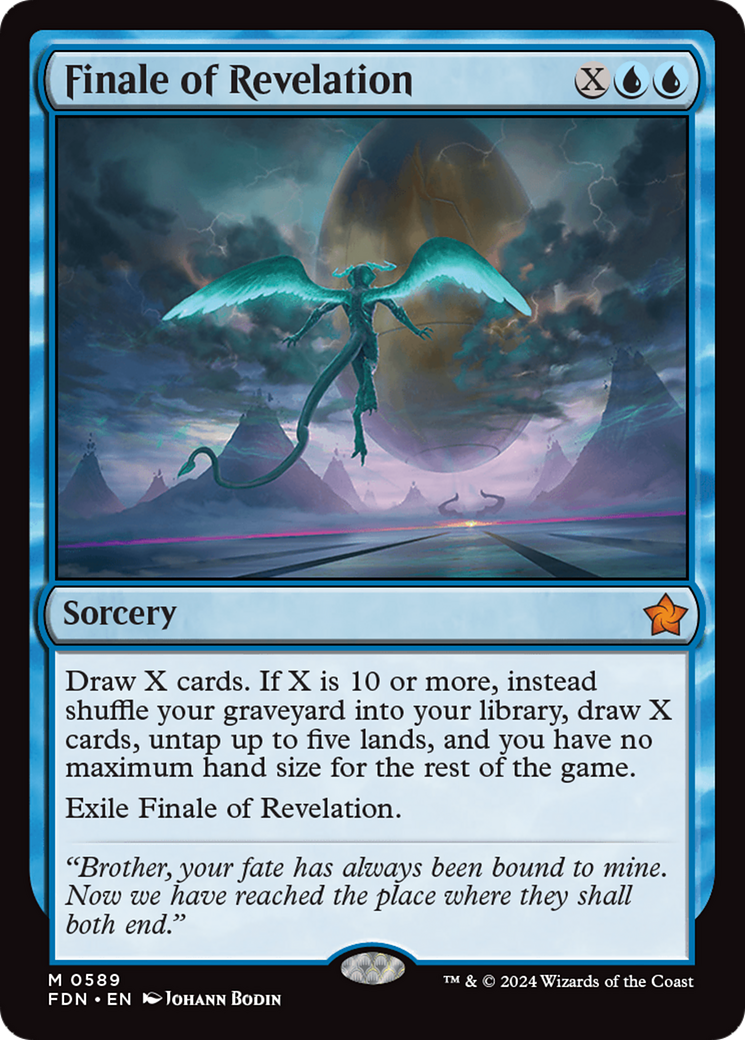 Finale of Revelation - Mythic Sorcery card from Foundations