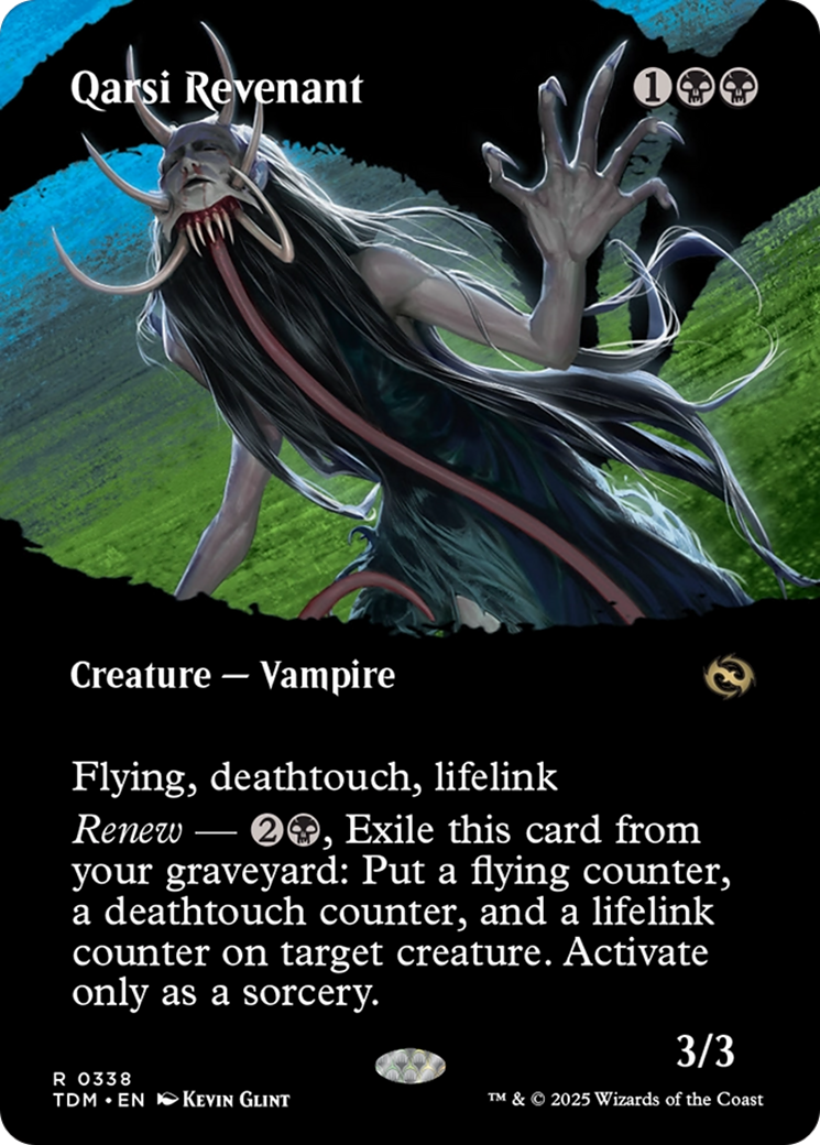 Qarsi Revenant - Rare Creature — Vampire card from Tarkir: Dragonstorm