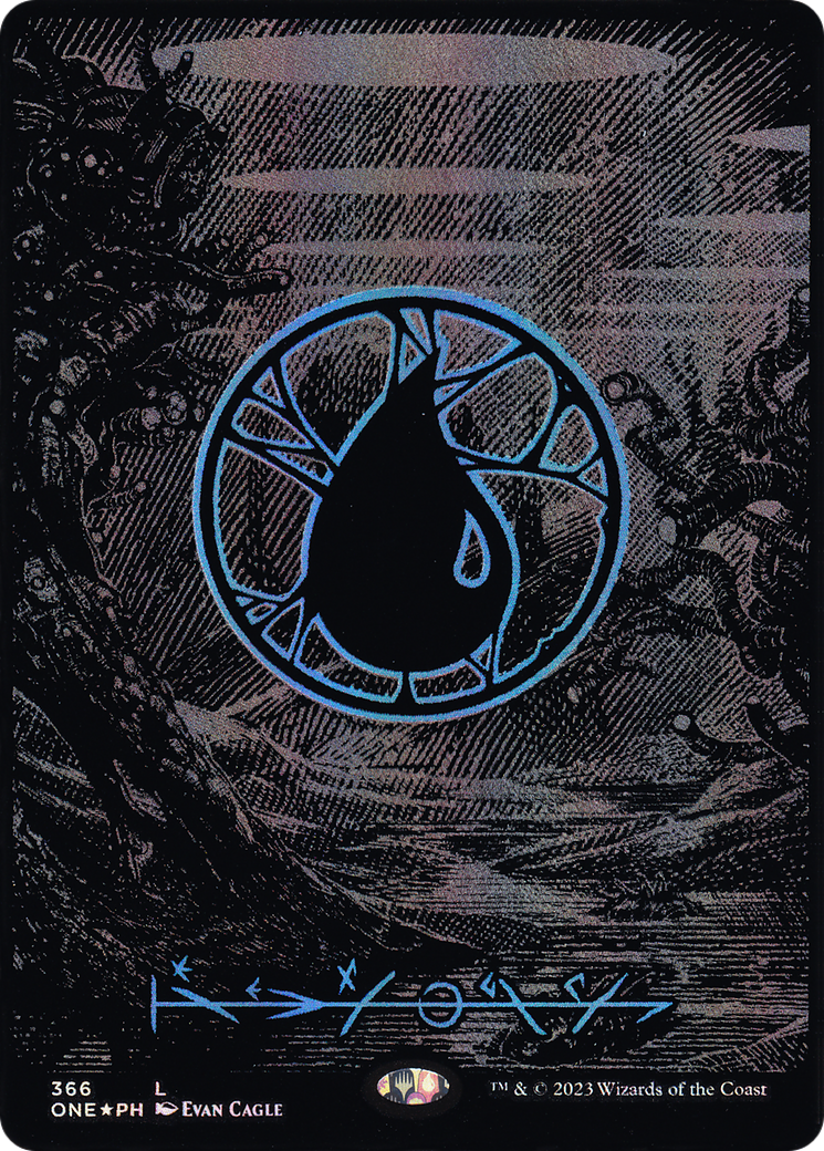 Island - Common Basic Land — Island card from Phyrexia: All Will Be One