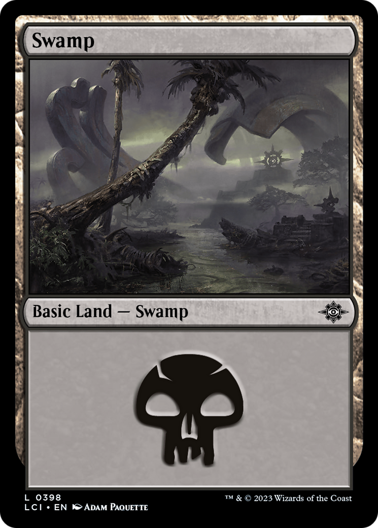 Swamp - Common Basic Land — Swamp card from The Lost Caverns of Ixalan