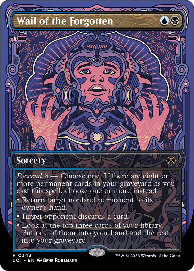 Wail of the Forgotten - Rare Sorcery card from The Lost Caverns of Ixalan