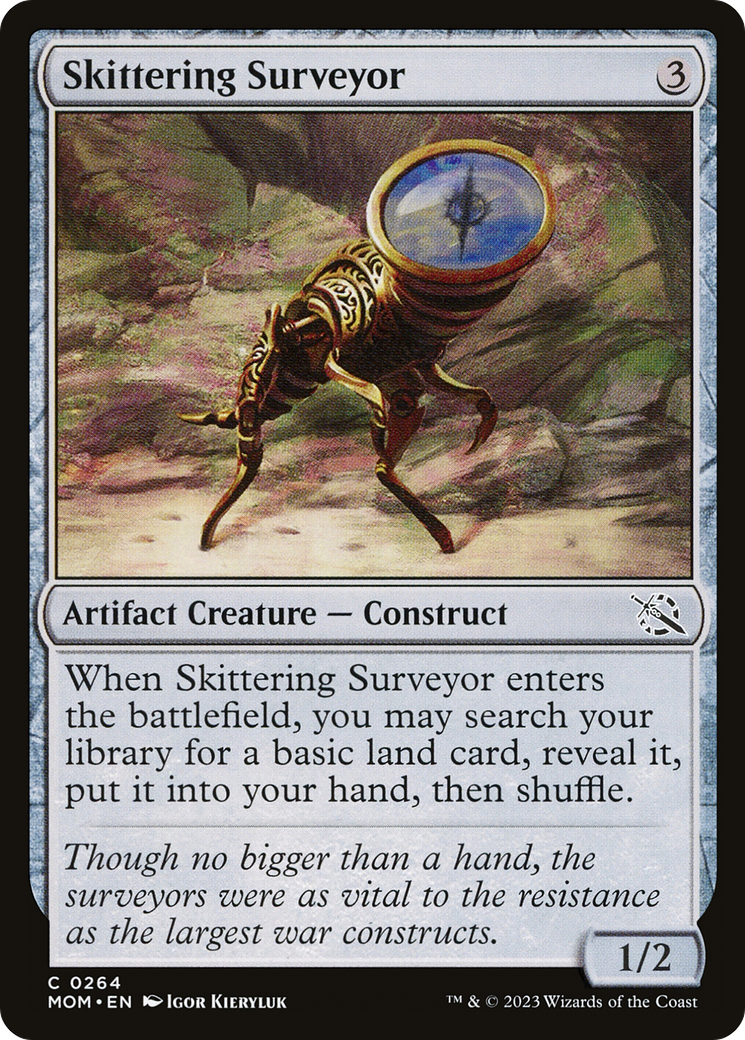 Skittering Surveyor - Common Artifact Creature — Construct card from March of the Machine