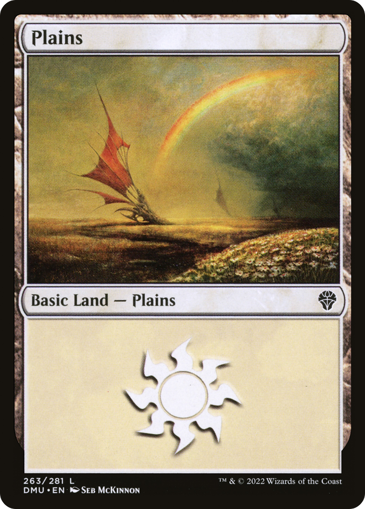 Plains - Common Basic Land — Plains card from Dominaria United