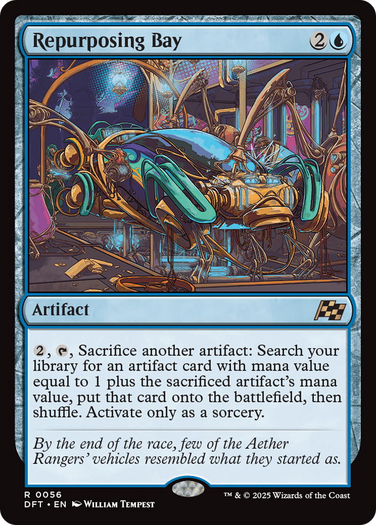 Repurposing Bay - Rare Artifact card from Aetherdrift