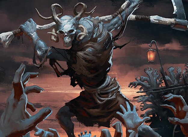 Illustration for Standard Meta section - showing competitive MTG gameplay