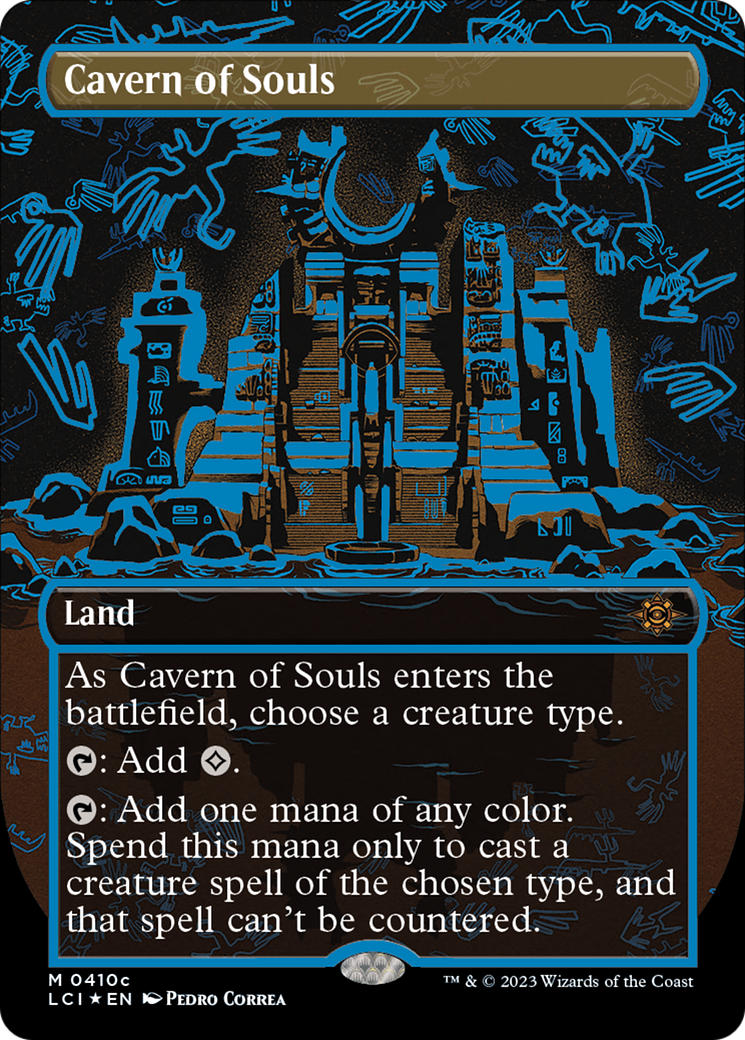 Cavern of Souls - Mythic Land card from The Lost Caverns of Ixalan