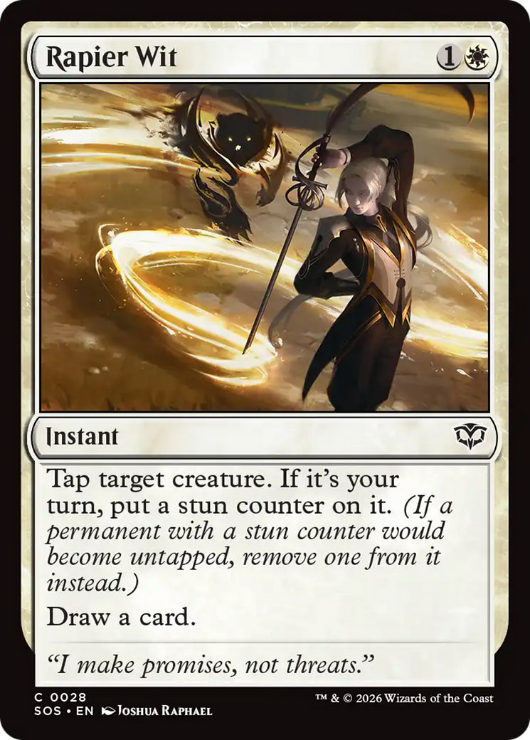 Rapier Wit - Common Instant card from Secrets of Strixhaven