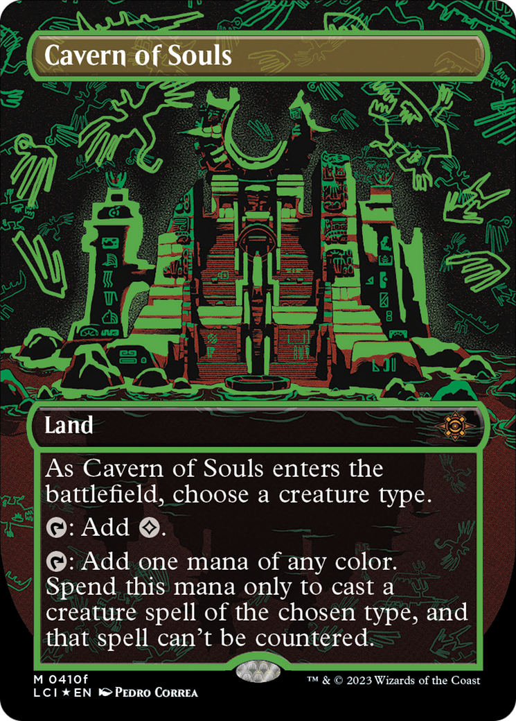 Cavern of Souls - Mythic Land card from The Lost Caverns of Ixalan