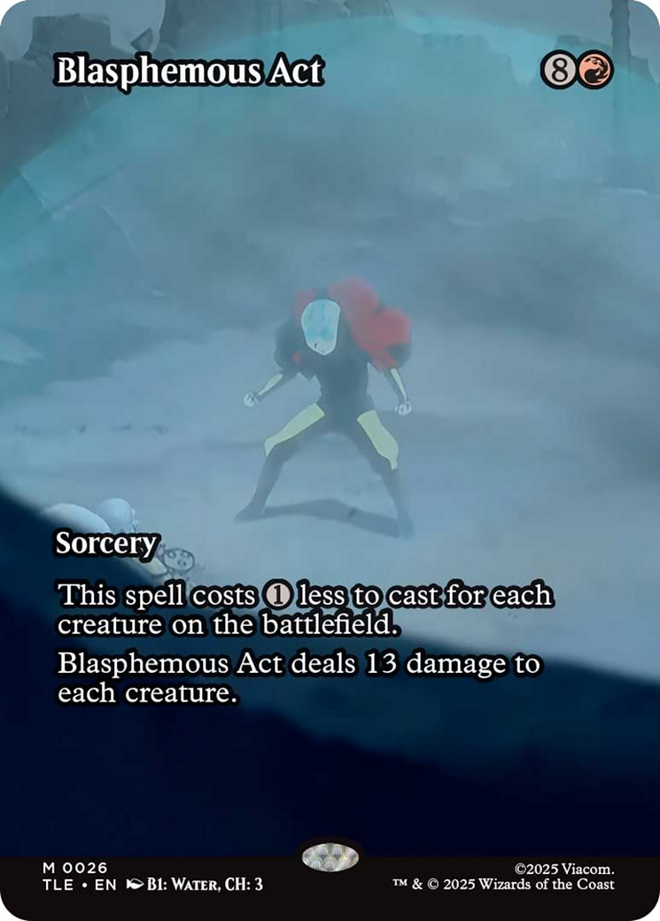 Blasphemous Act - Mythic Sorcery card from Avatar: The Last Airbender Eternal