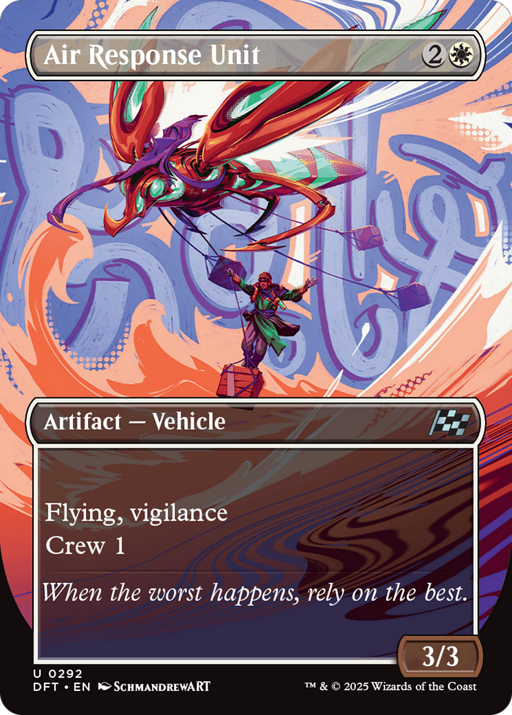 Air Response Unit - Uncommon Artifact — Vehicle card from Aetherdrift